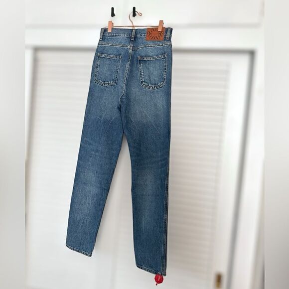 SANDRO Faded Jeans Straight Leg Style Size 36 (4-6) - Picture 3 of 16